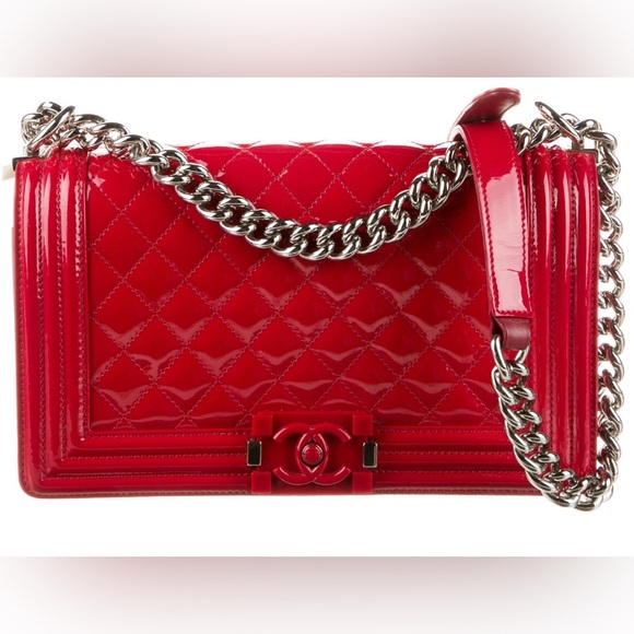 CHANEL medium plexiglass boy bag - Picture 2 of 11